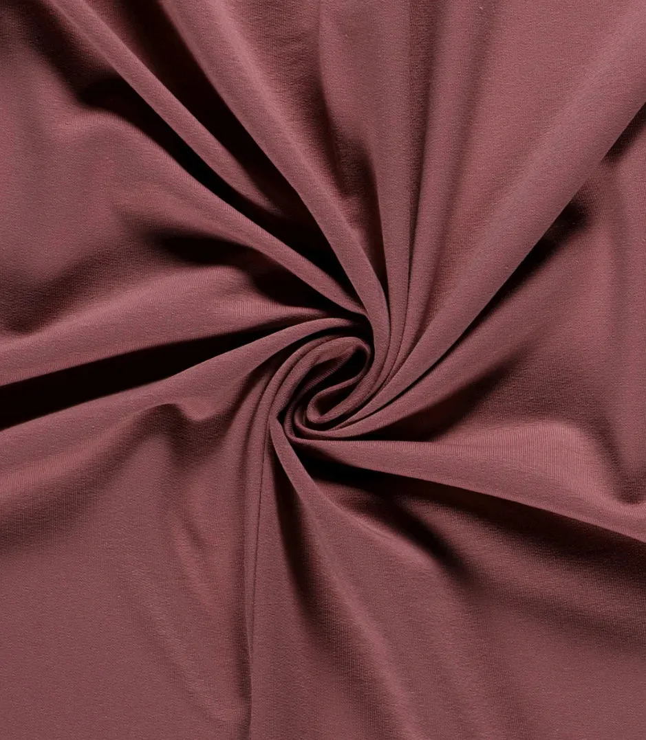 99CM BLACK REMNANT LOOP BACK FRENCH TERRY