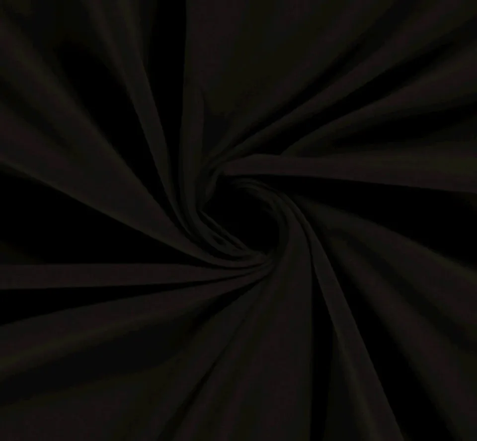 99CM BLACK REMNANT LOOP BACK FRENCH TERRY