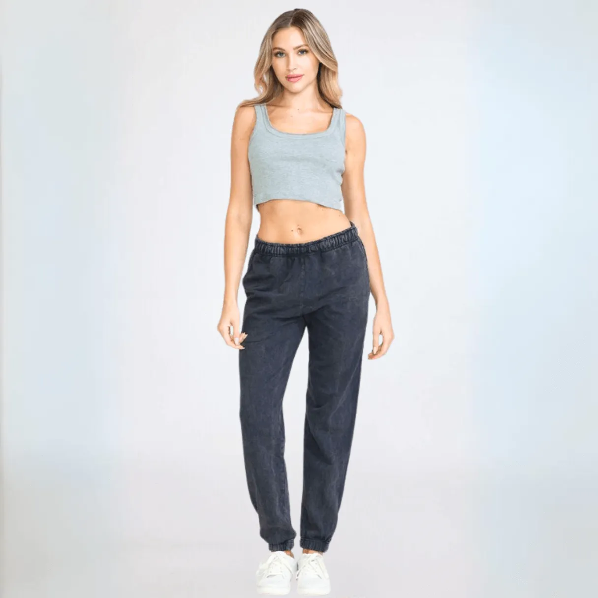All Day French Terry Pocket Joggers Made in USA