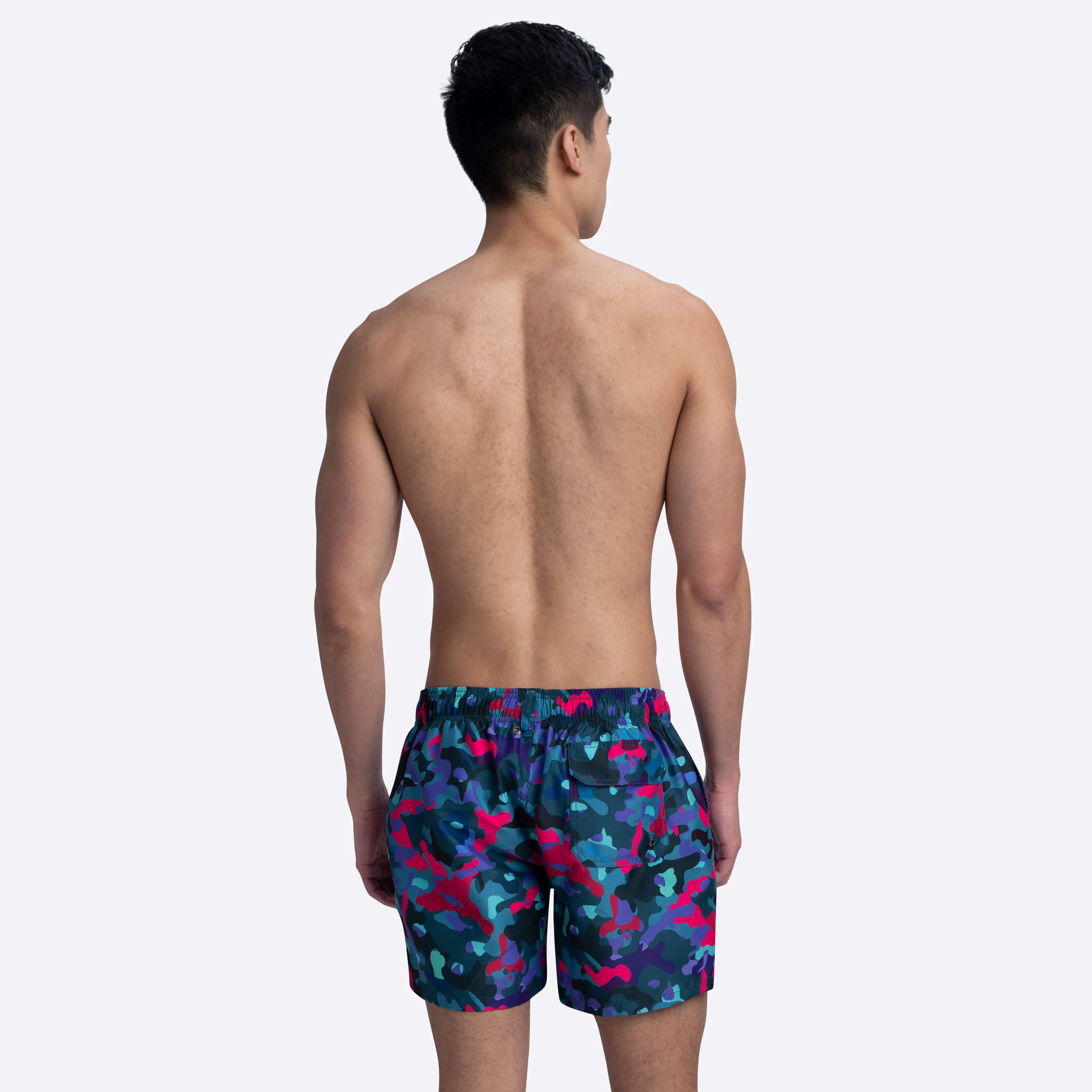 ARCHER Camouflage Print Swim Trunks