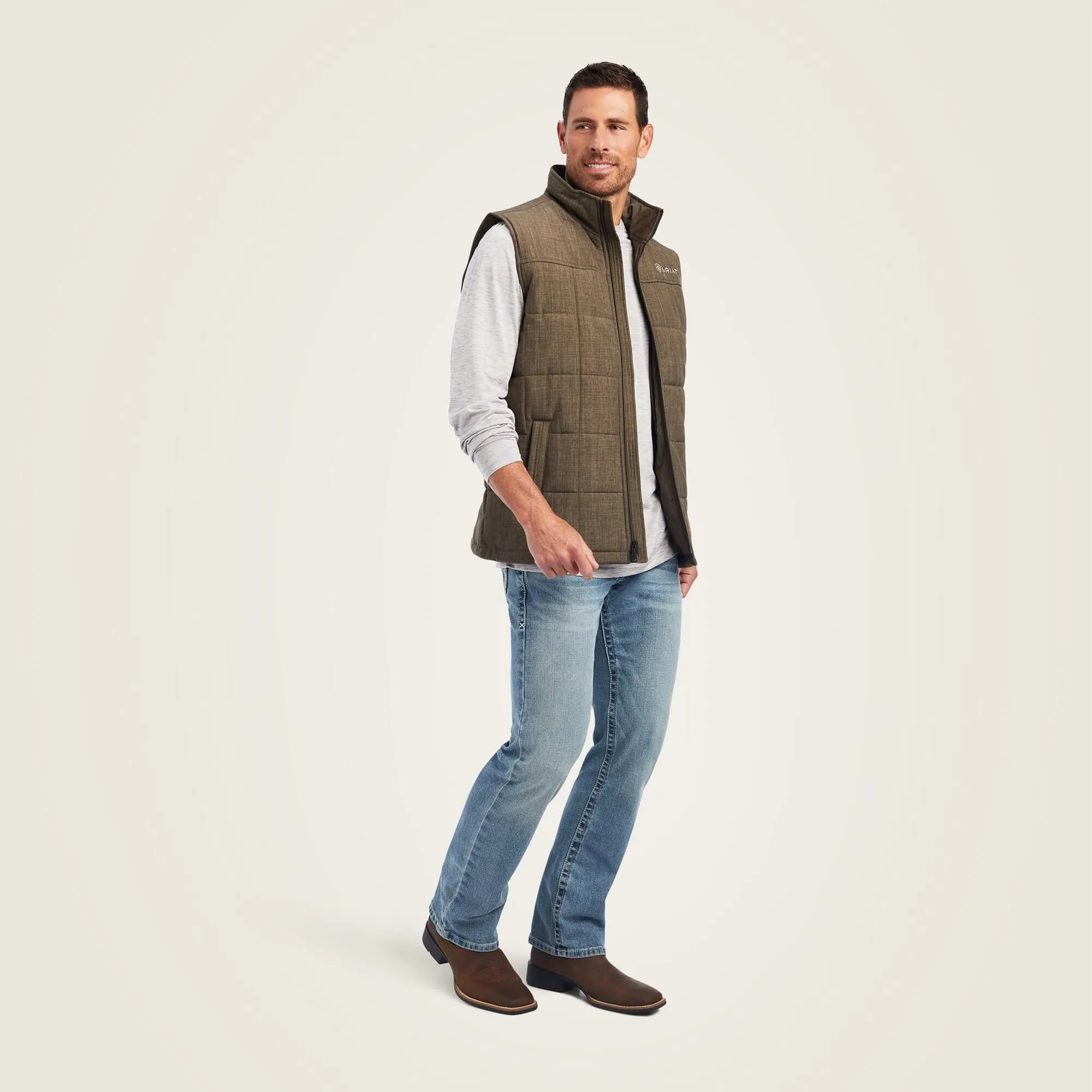 Ariat Mens Crius Insulated Crocodile Vest
