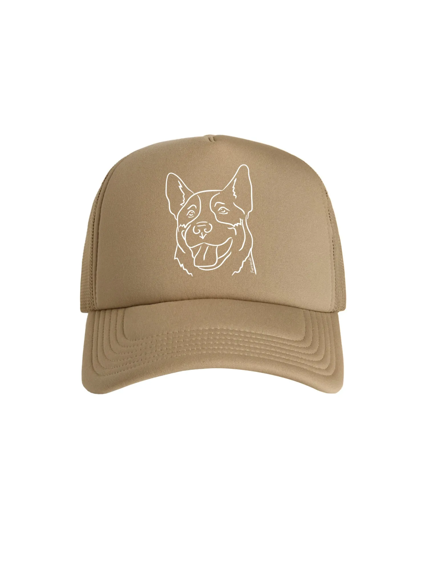 Australian Cattle Dog Foam Trucker Cap
