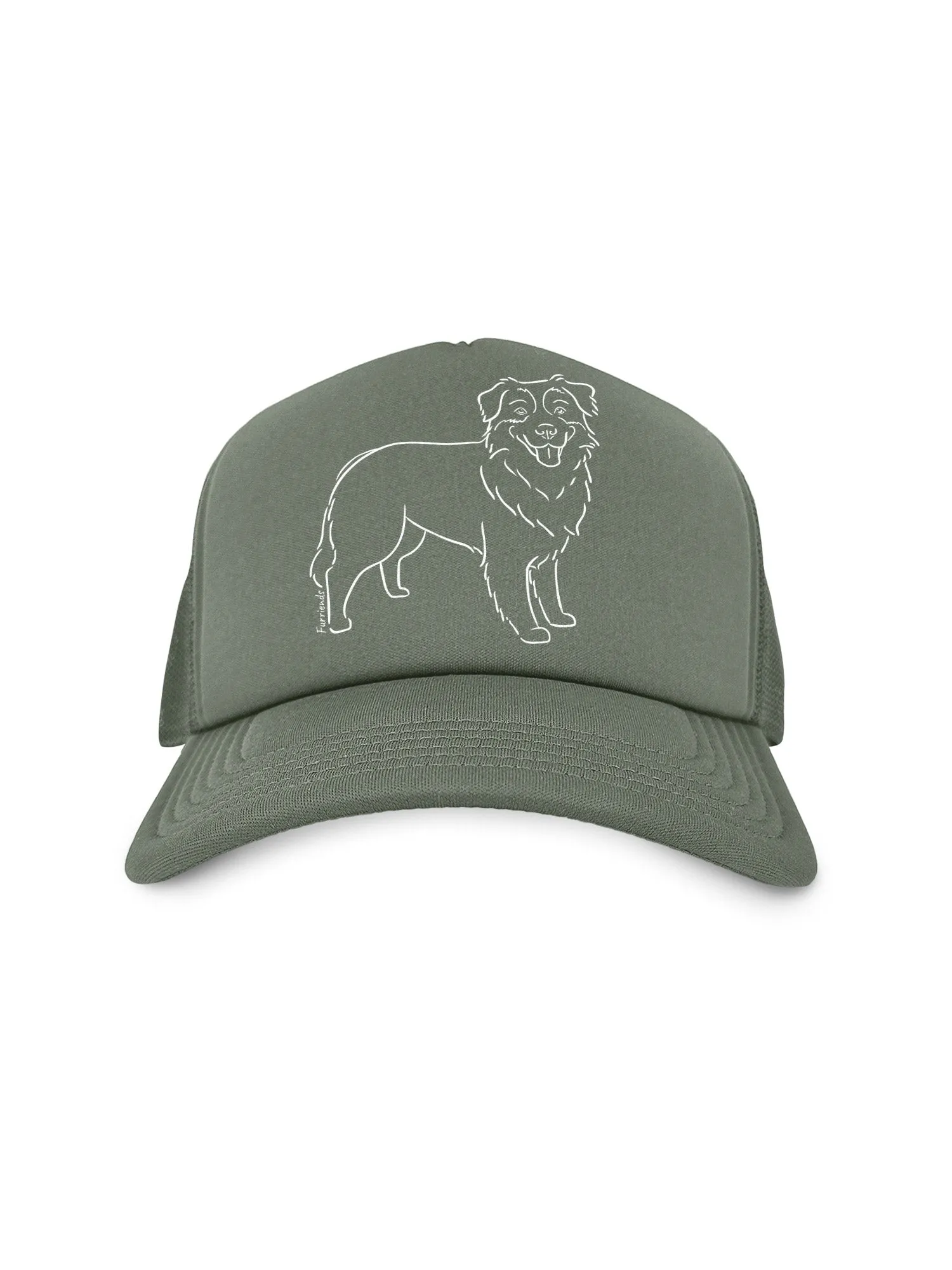 Australian Shepherd Foam Trucker Cap