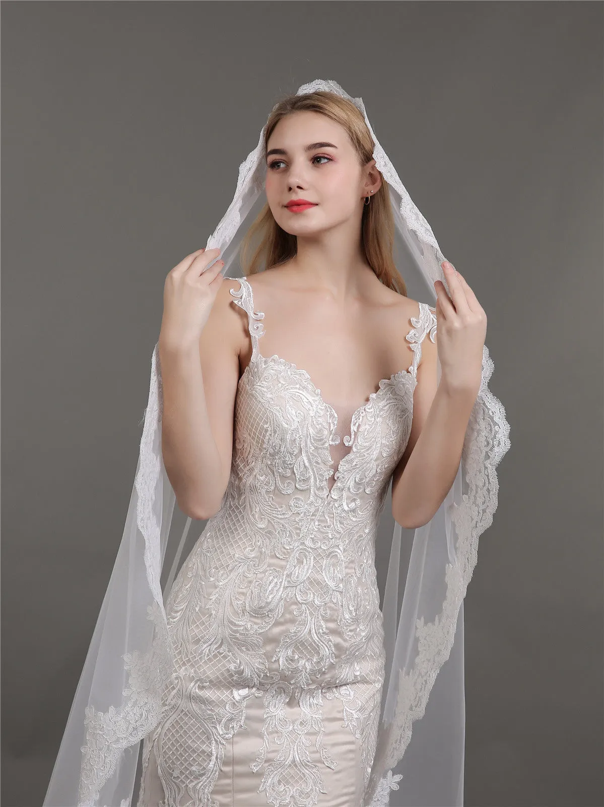 Babaroni Wedding Accessories Veil09