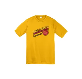 Bernardo Elementary-Youth Unisex Dri-Fit Shirt Stripe Logo