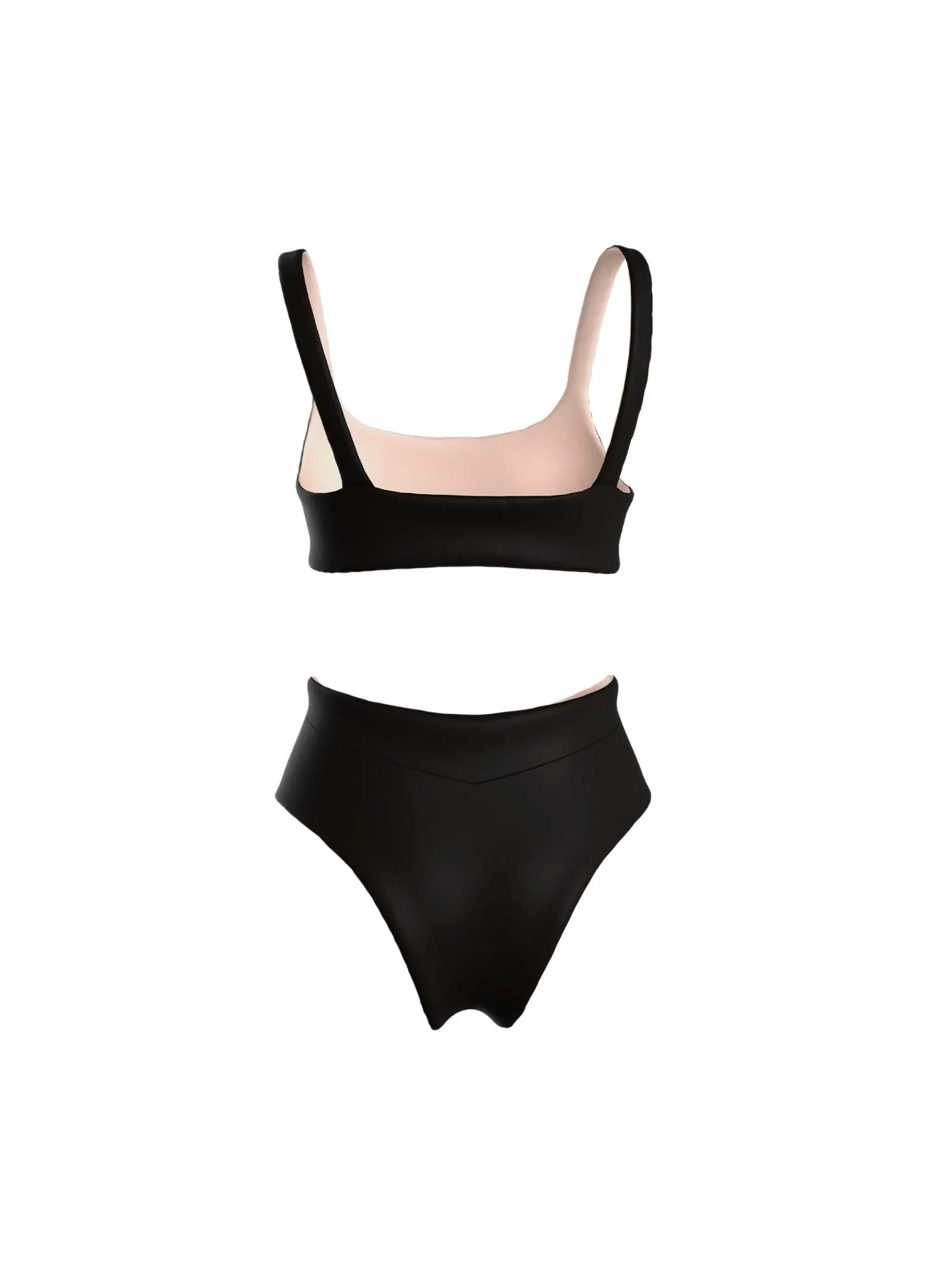 BIKINI WITH HIGH WAISTED BRIEFS