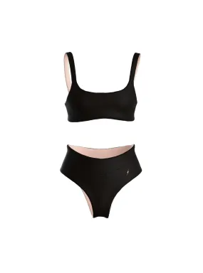 BIKINI WITH HIGH WAISTED BRIEFS