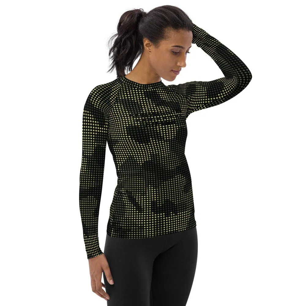 Camo Flow ~ Women's Rash Guard