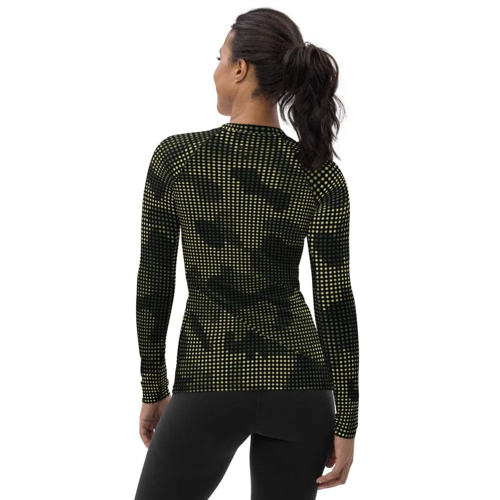 Camo Flow ~ Women's Rash Guard