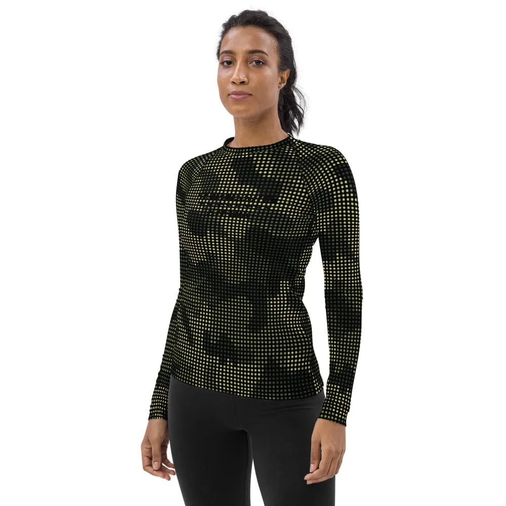 Camo Flow ~ Women's Rash Guard