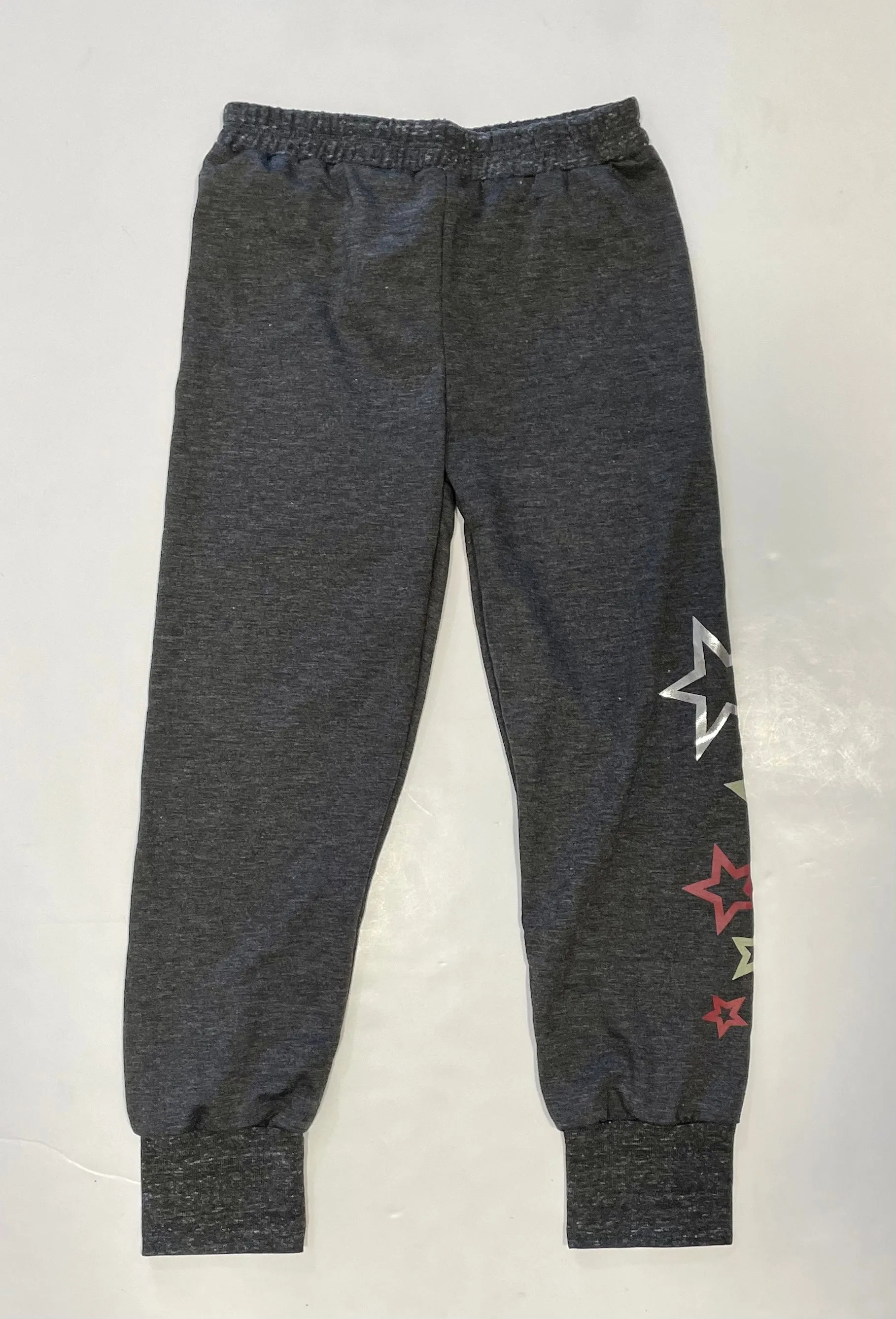 Charcoal jogger w/ Stars