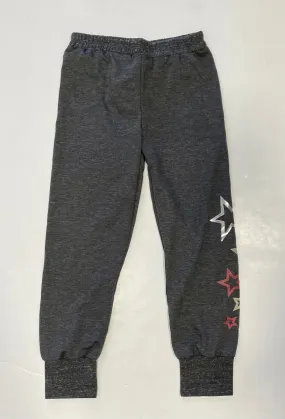 Charcoal jogger w/ Stars