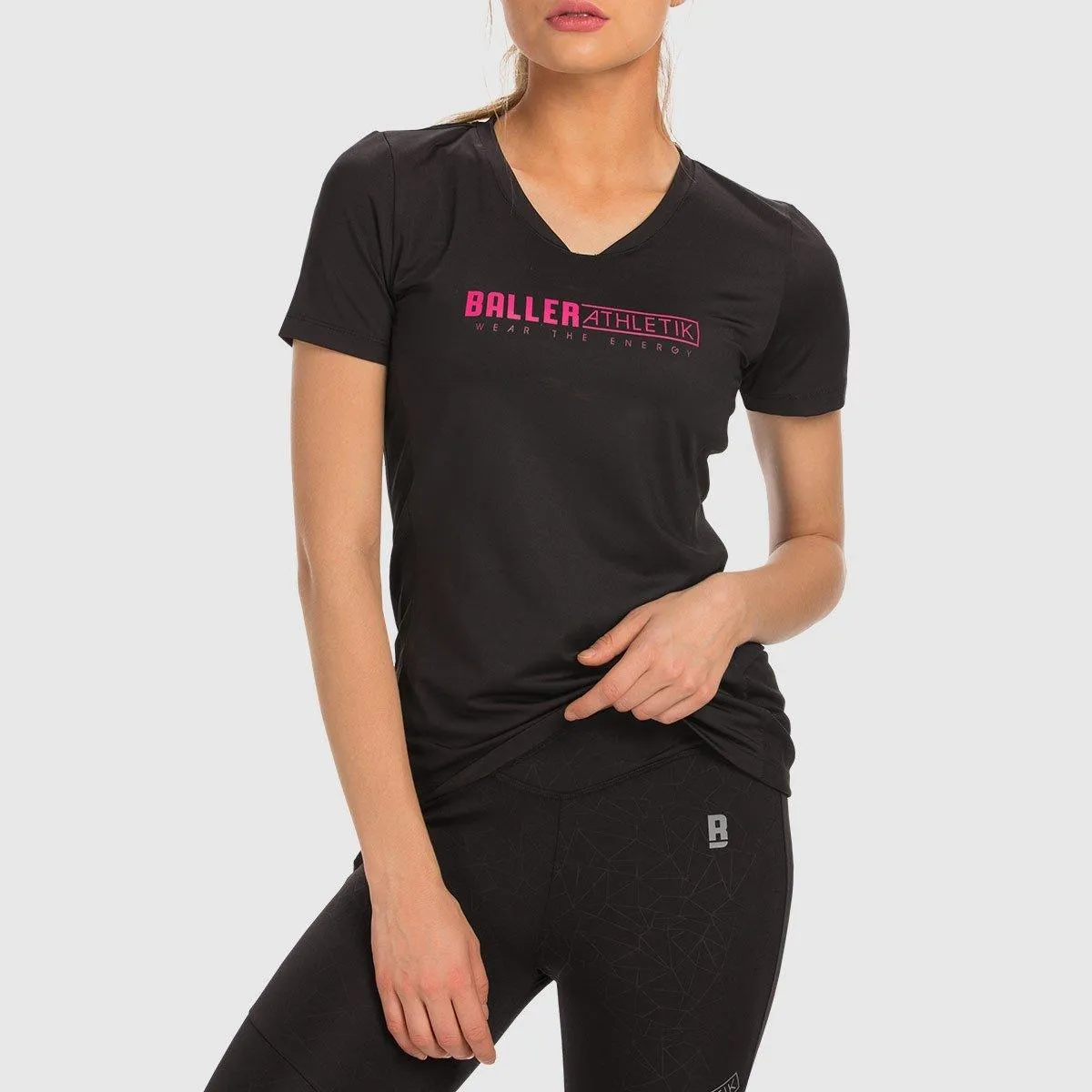 Cut Out Tee - Black
