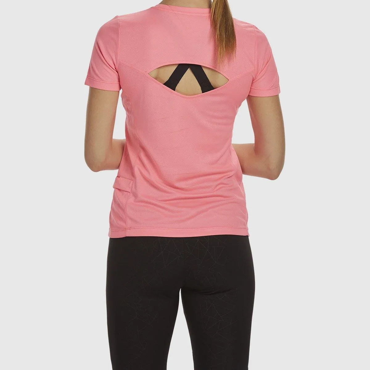 Cut Out Tee - Pink