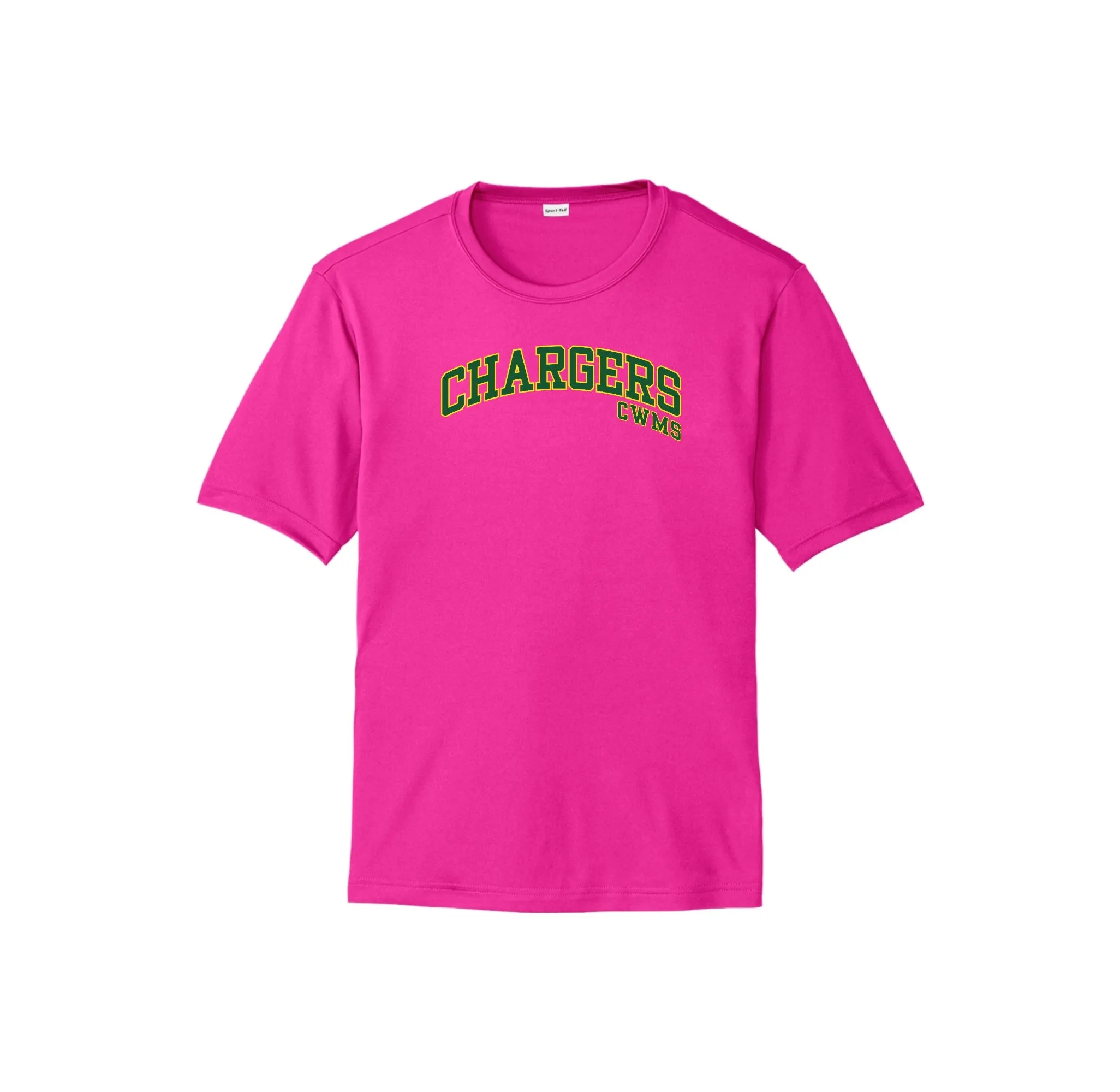 CWMS-Adult Unisex Sport-Tek Dri-Fit Shirt On-Demand Chargers Logo