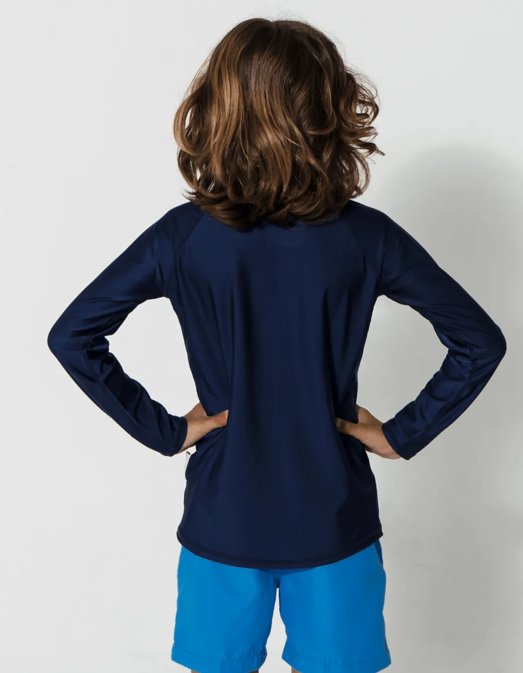 Deep Ocean Blue Rash Guard