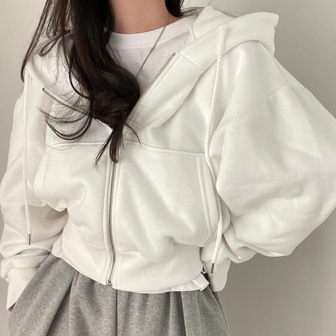 Essentials Oversized Vest | Bequemer weicher Hoodie für Frauen