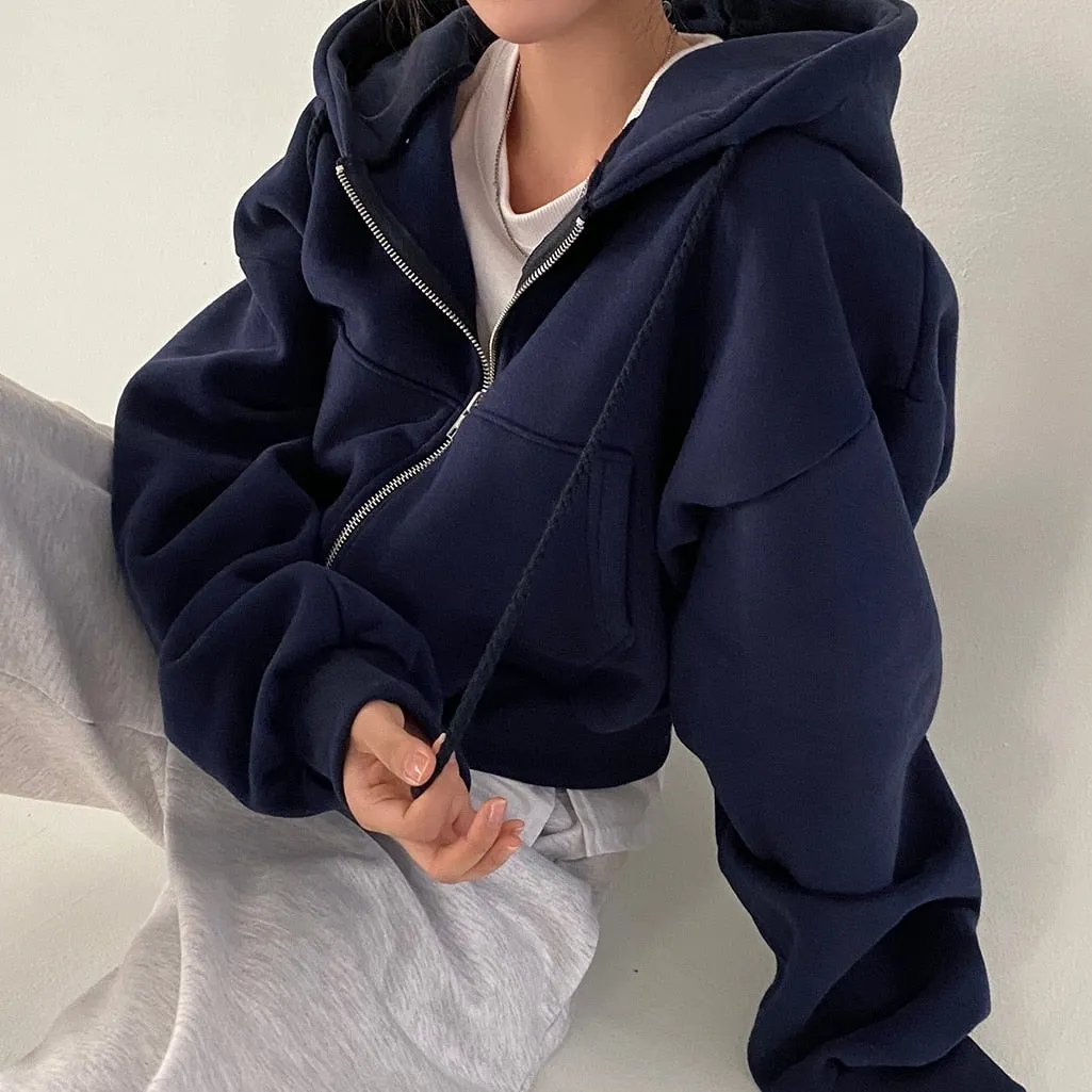 Essentials Oversized Vest | Bequemer weicher Hoodie für Frauen
