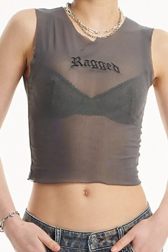 EXCLUSIVE - THE BODY MESH TOP
