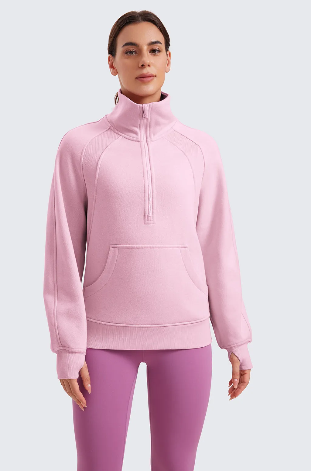 Fleece Lined Hip-Length Hoodies