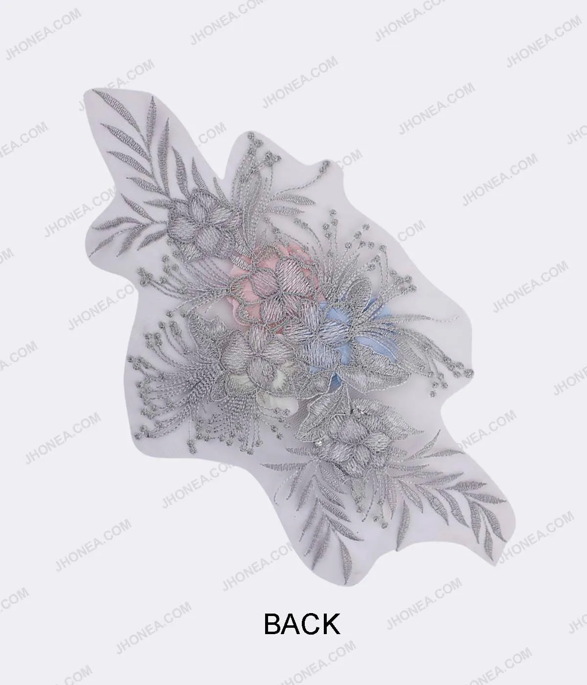 Floral Embroidery Patches for Baby Frocks/Gowns