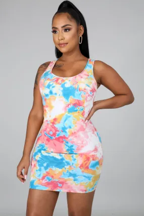Good Vibes Only | Mini Dress