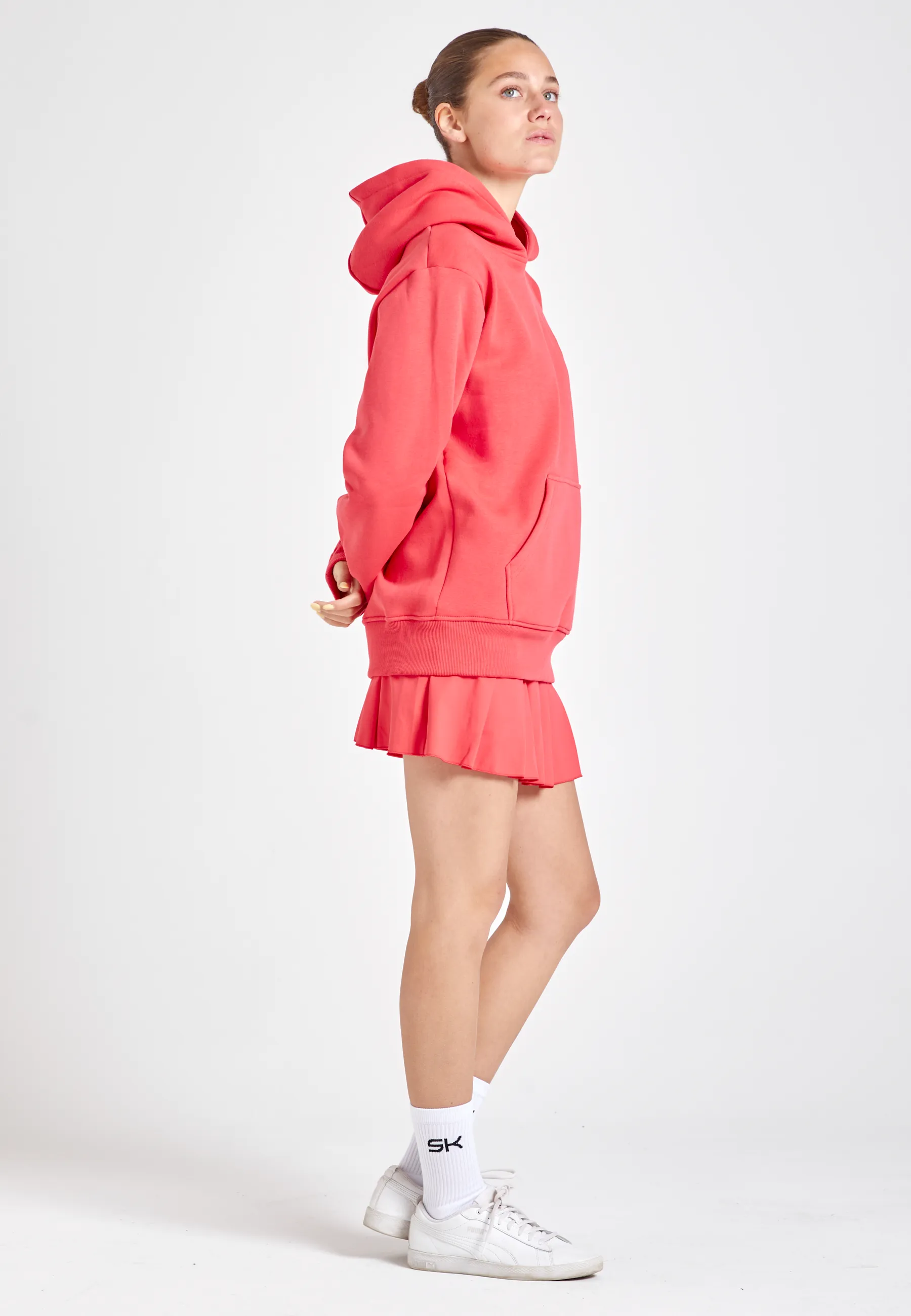 Hoodie unisex, pfirsich