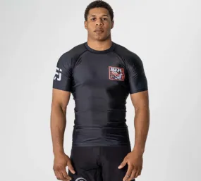 Juji Gatame Flex Lite Rashguard Black by Fuji