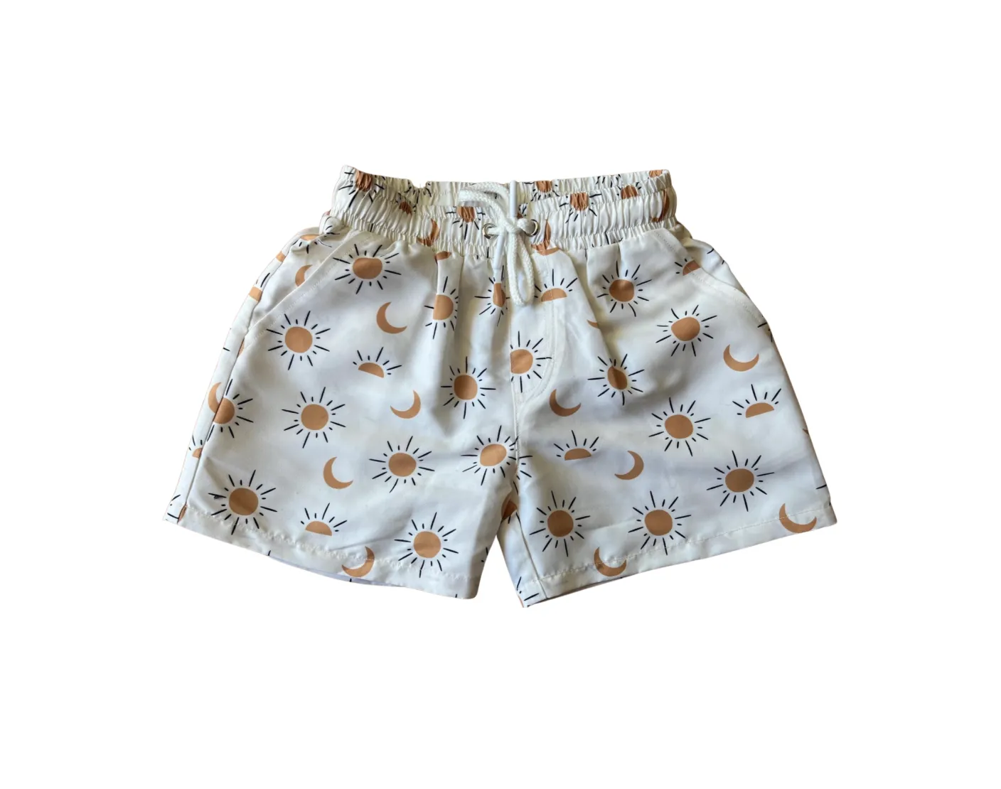 Kids   Baby Swimsuit Swim Trunks - Boho Sun Moon