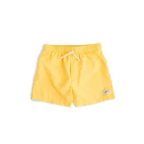 Kids Solid Canary Swim Trunk (Yellow)
