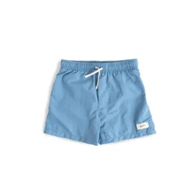 Kids Solid Lake Swim Trunk (Blue)