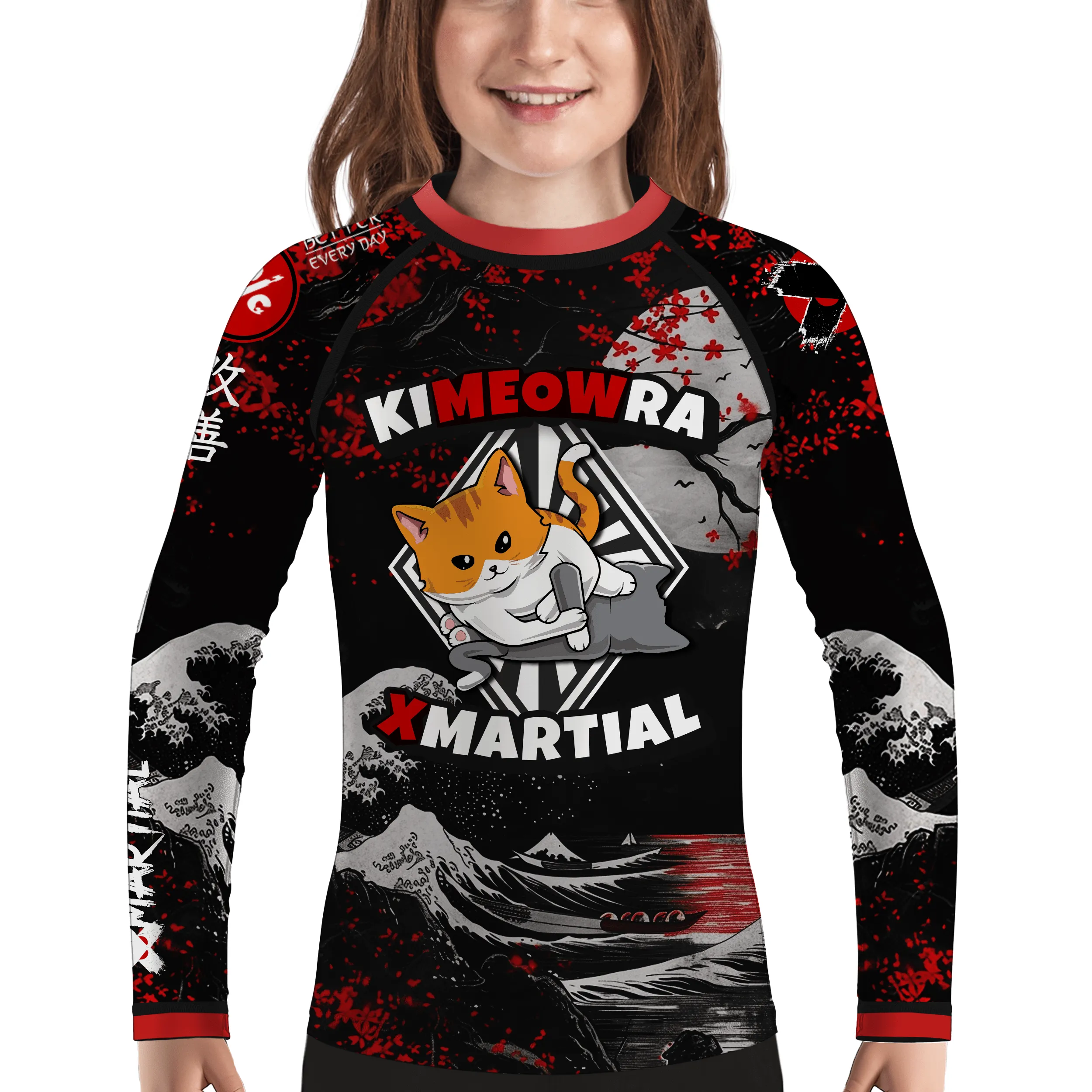 Kimeowra Kids BJJ Rash Guard