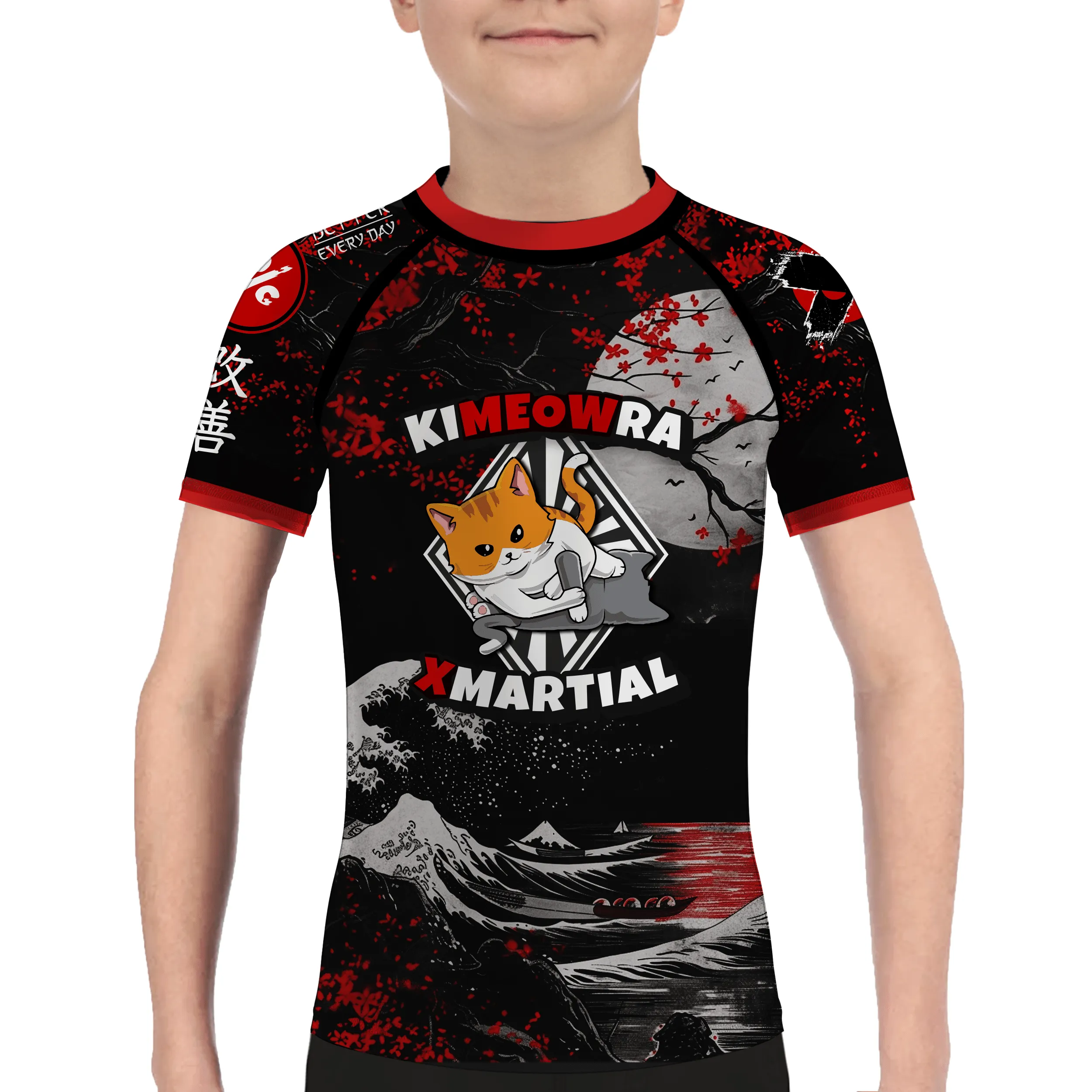 Kimeowra Kids BJJ Rash Guard