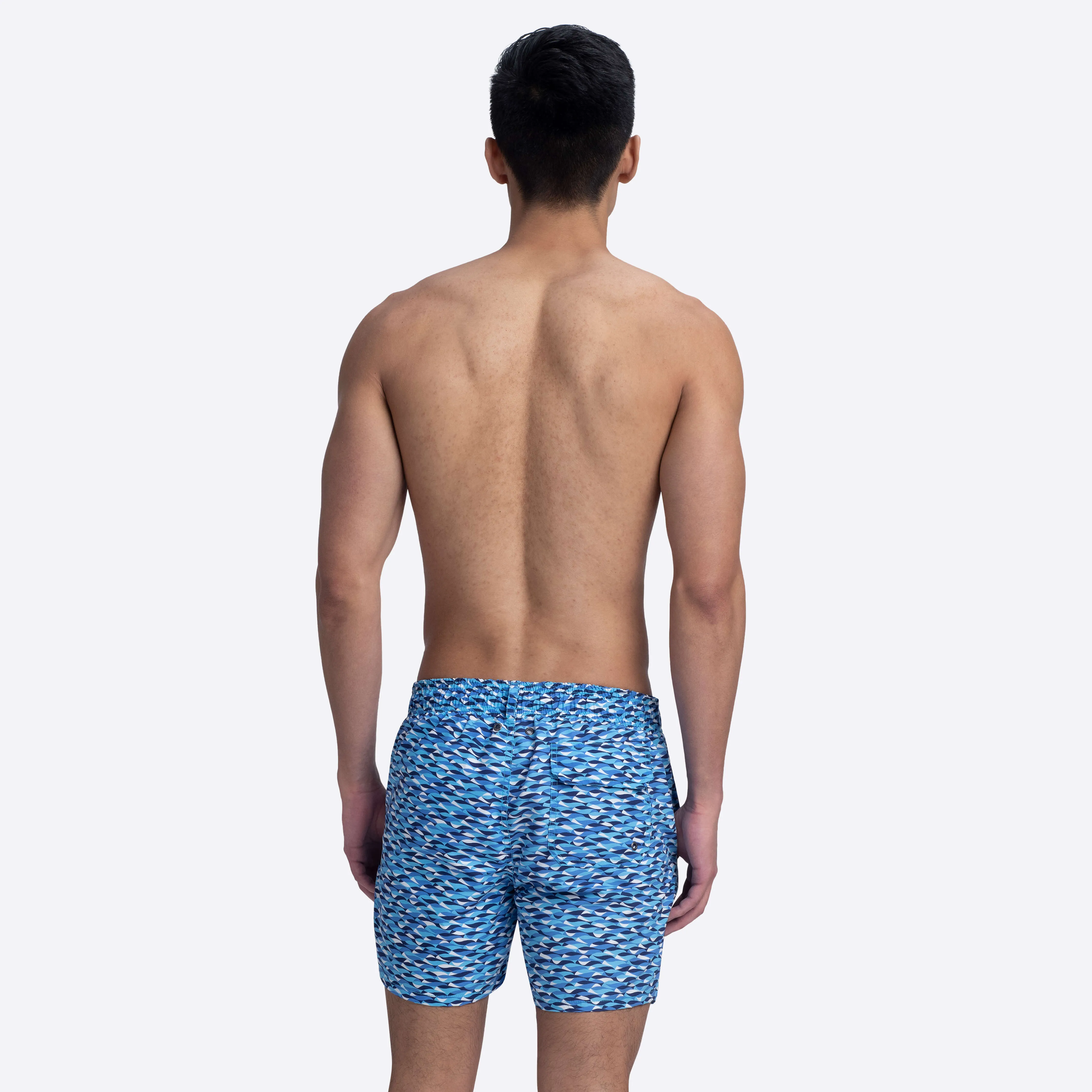 LENOX Abstract Print Swim Trunks