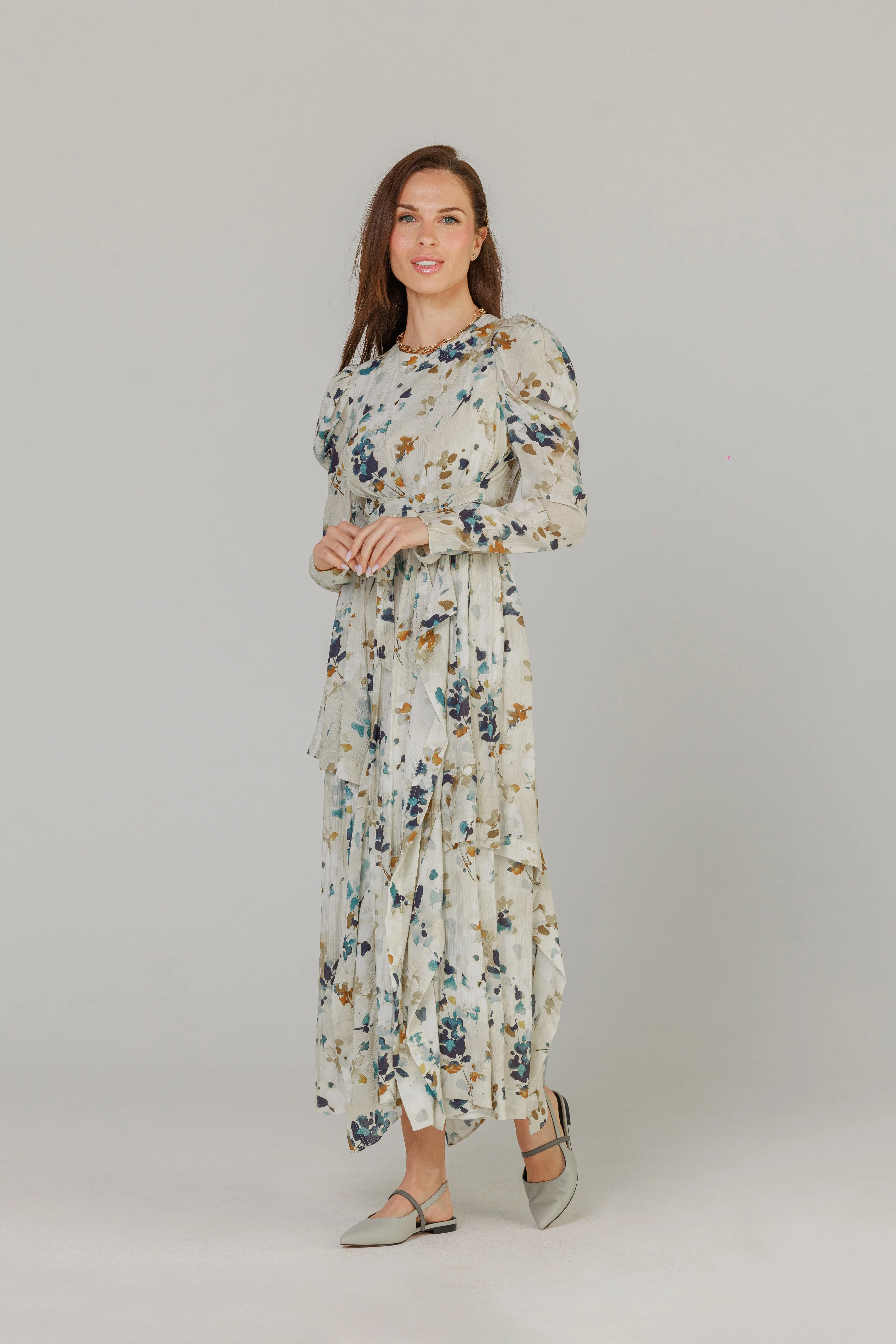 Loup Floral Wrap Dress