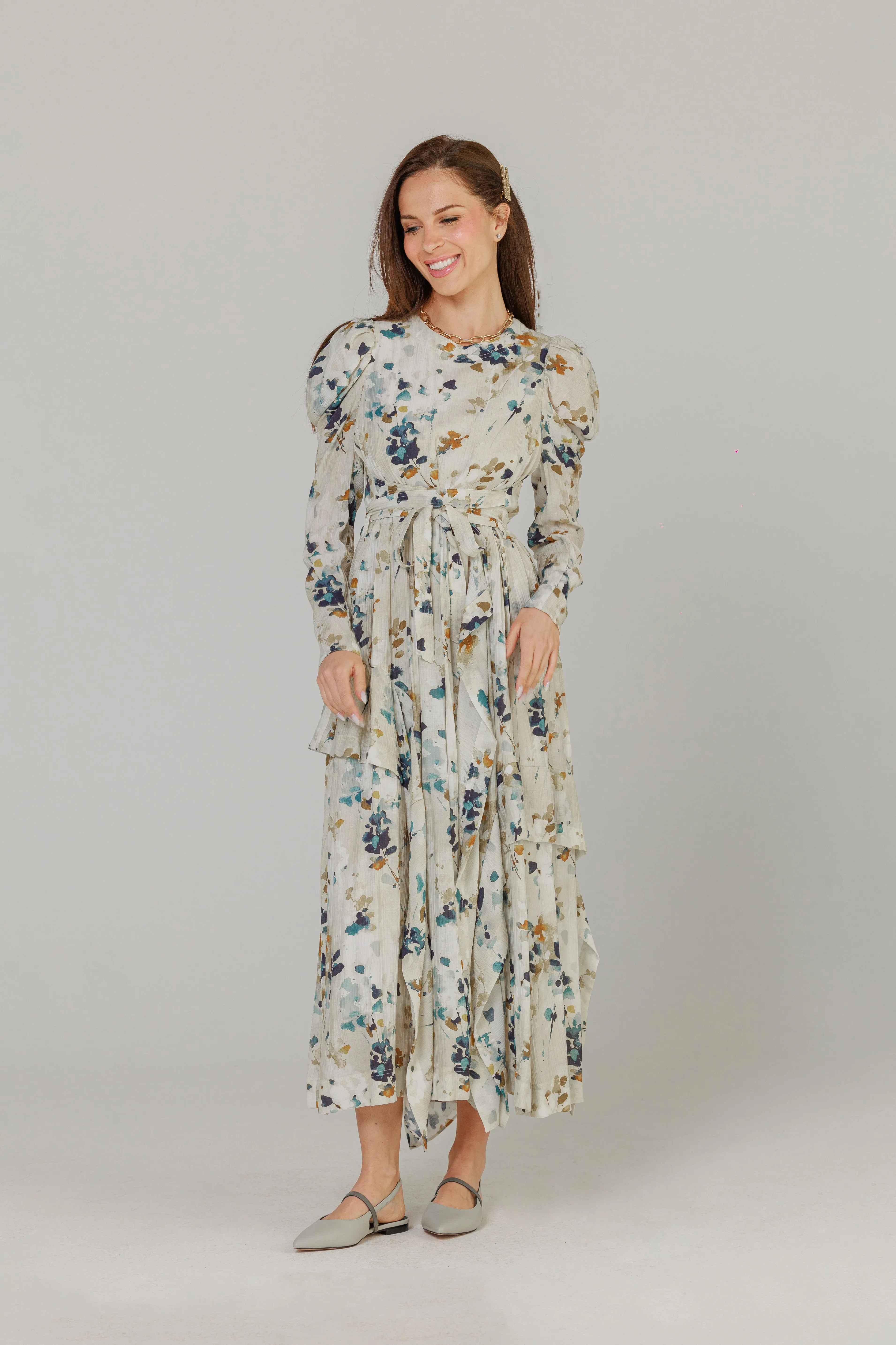 Loup Floral Wrap Dress
