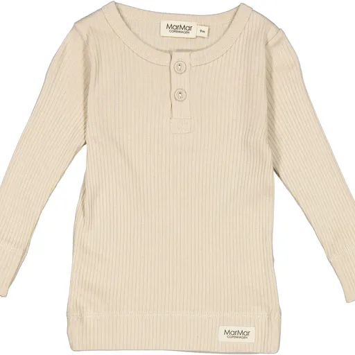 Marmar Henley Tee in Grey Sand