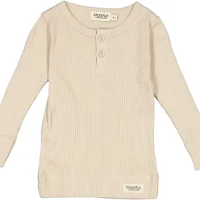 Marmar Henley Tee in Grey Sand