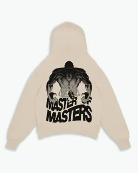 Masters Of Masters Heavyweight Hoodie / Sand / Black