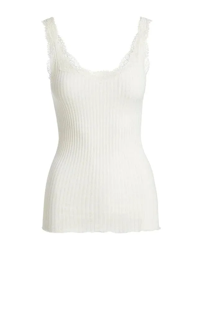 Maude Prive Cotton Lace Tank