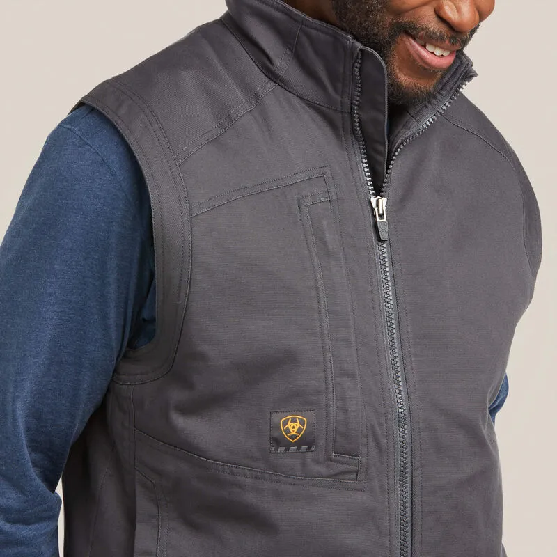 Men's Rebar Washed DuraCanvas Insulated Vest 10037385