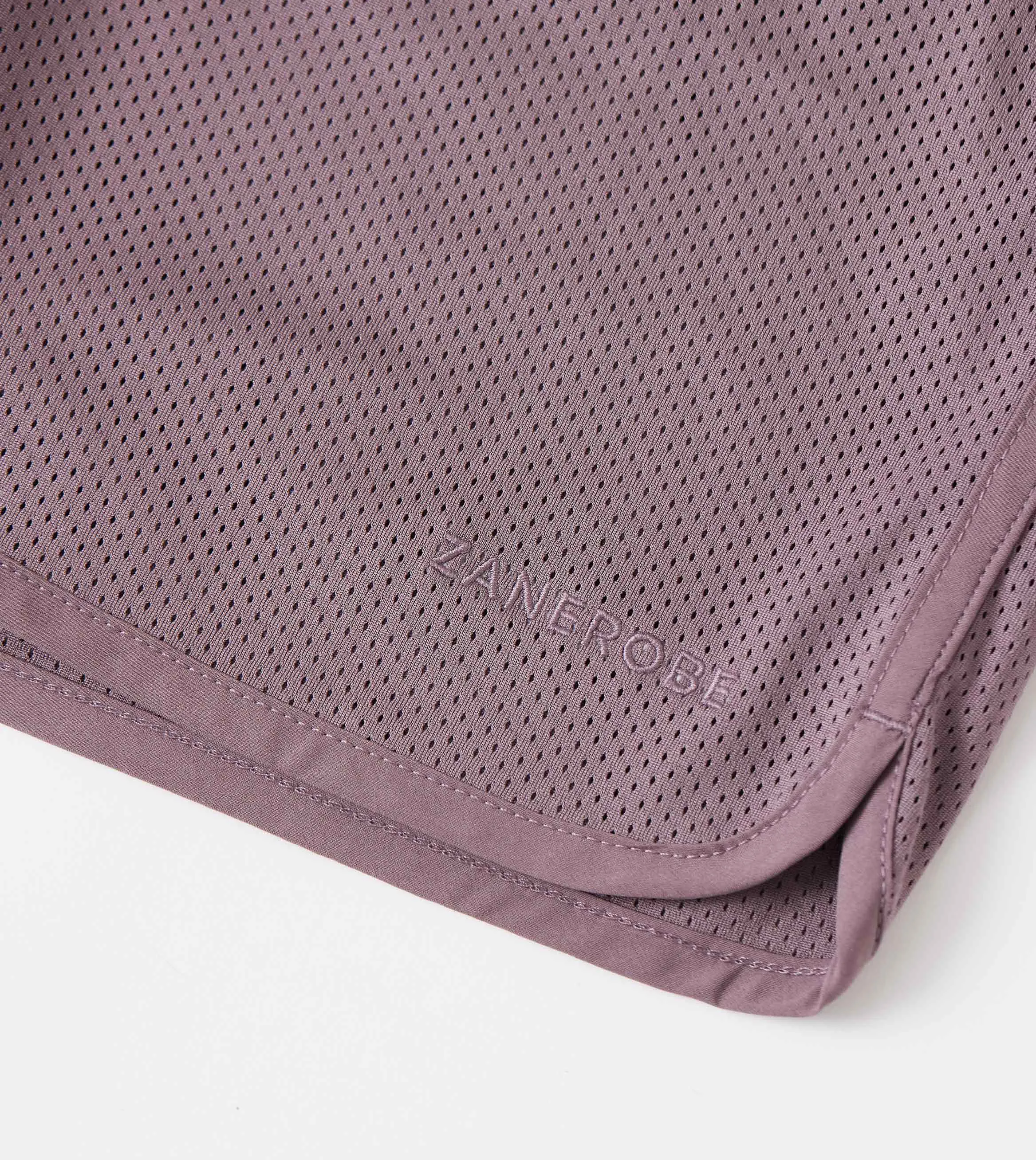 Mesh Basketball Short Mauve