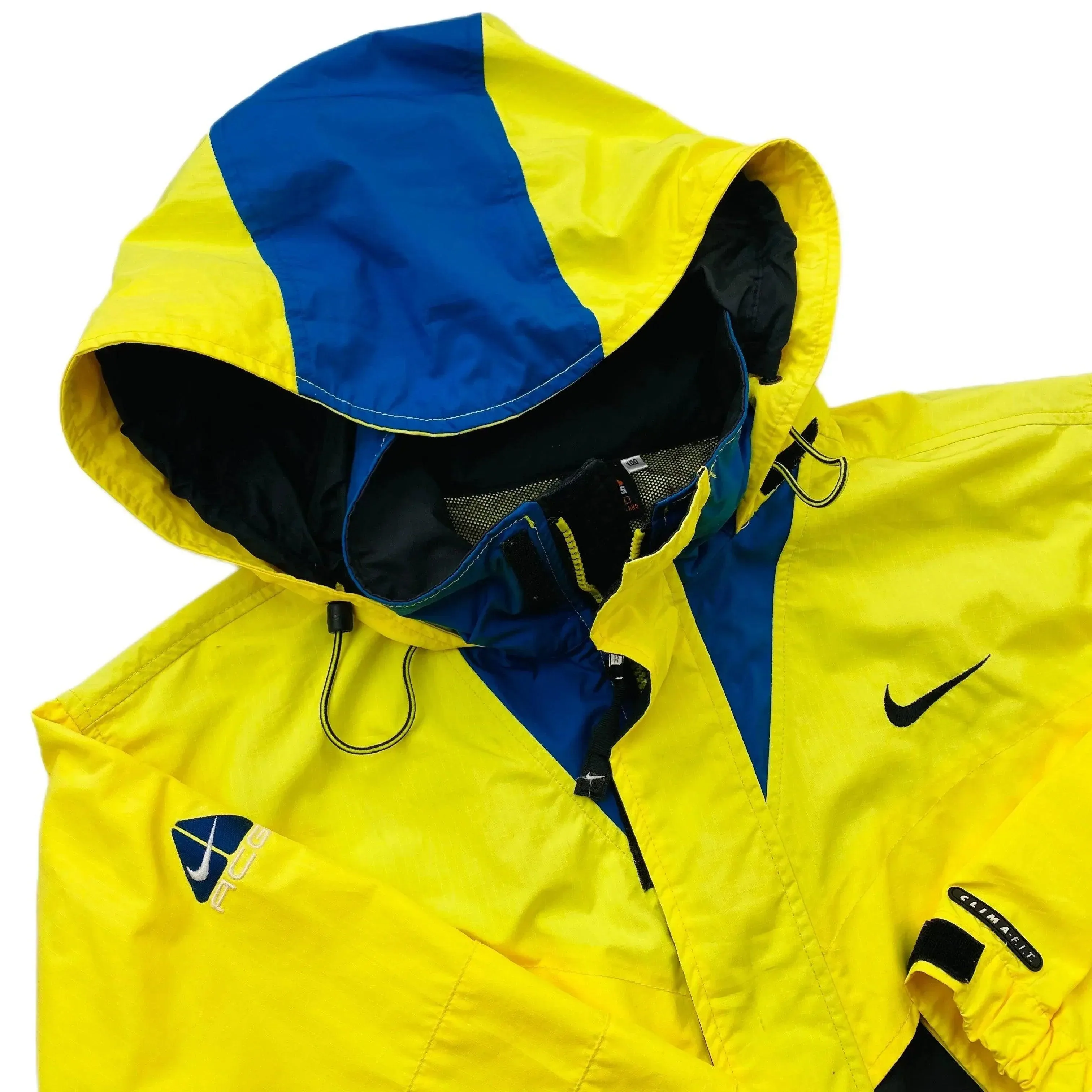 NIKE ACG CLIMA FIT PACKABLE YELLOW JACKET  (M)