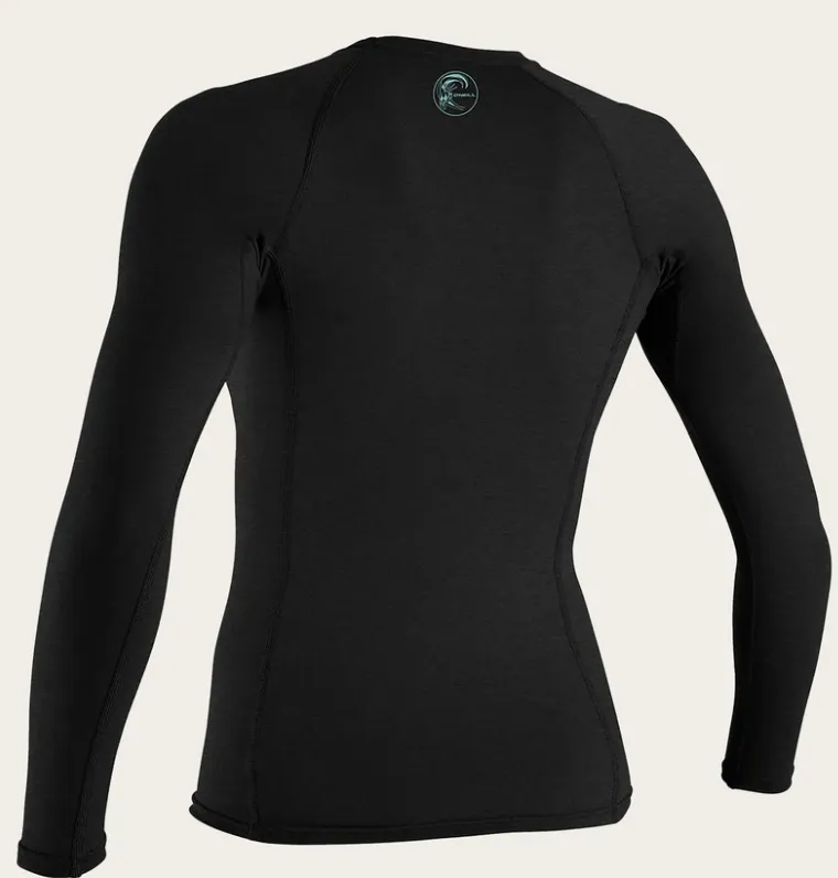 O'neill Women's Hybrid L/S Rash Guard BLK