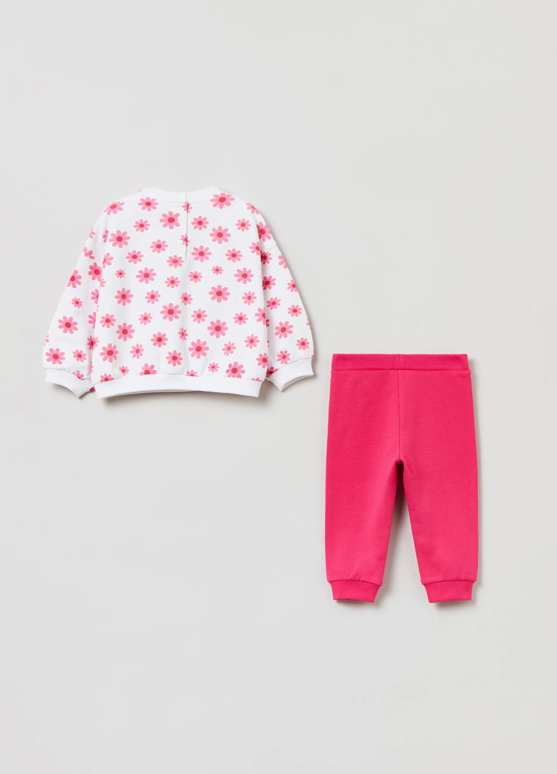OVS Kids Girl Jogging Set With Daisy Print