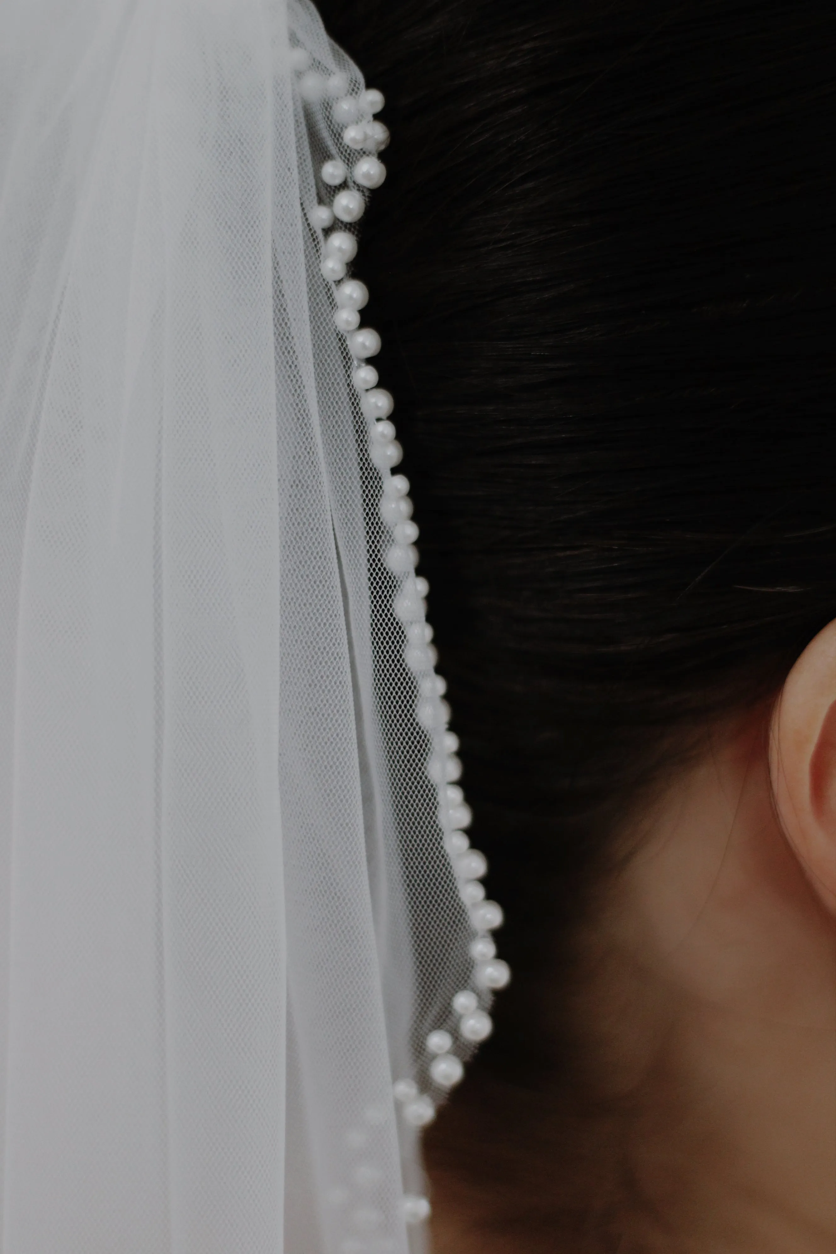 Pearl Edge Wedding Veil