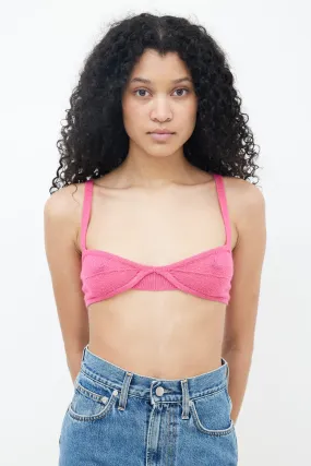 Pink Cashmere Eda Bralette