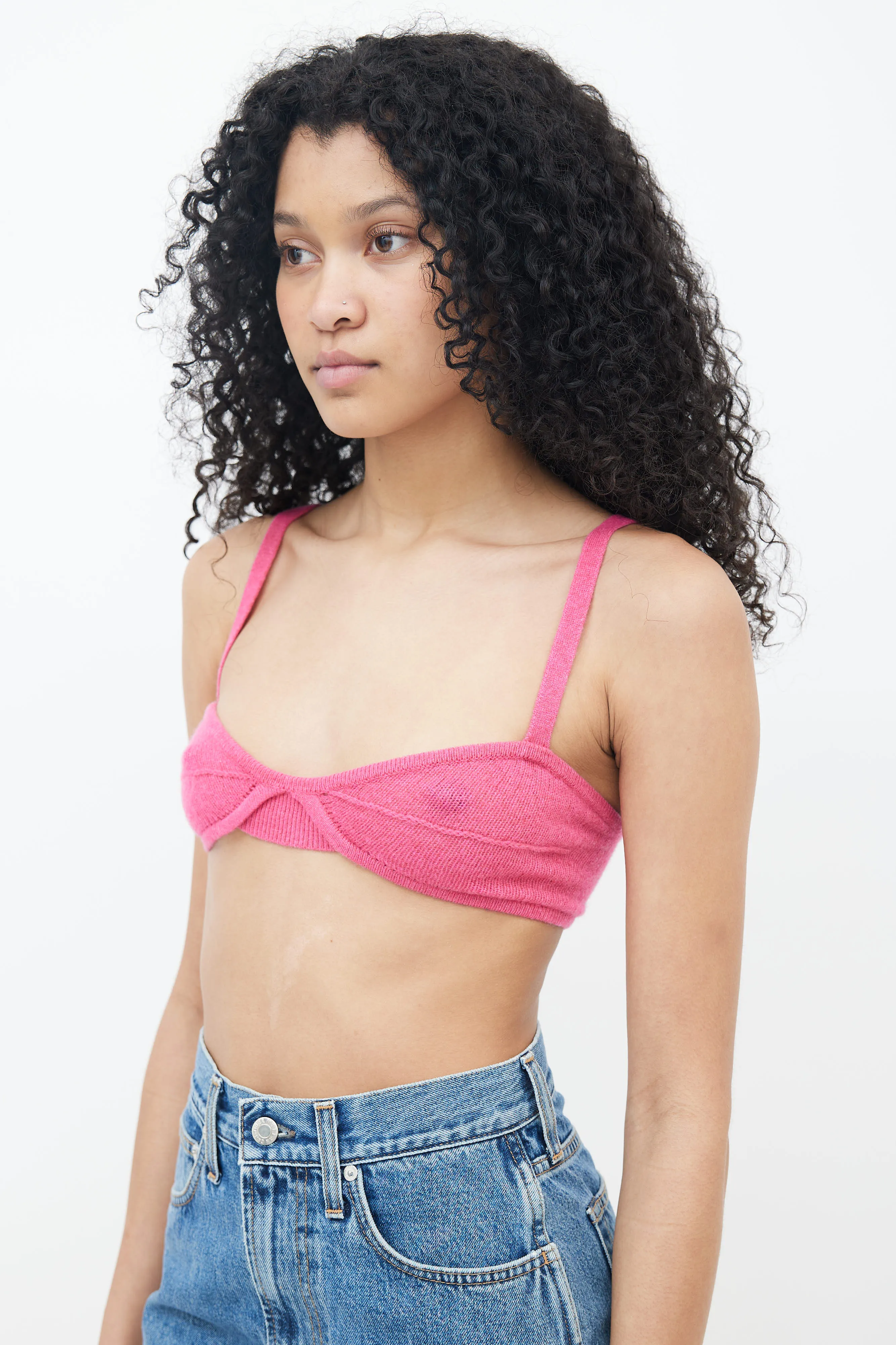 Pink Cashmere Eda Bralette