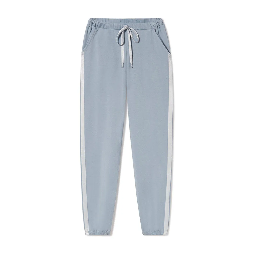 PJ Harlow Loungewear Blair Morning Blue French Terry Sweat Pant Jogger