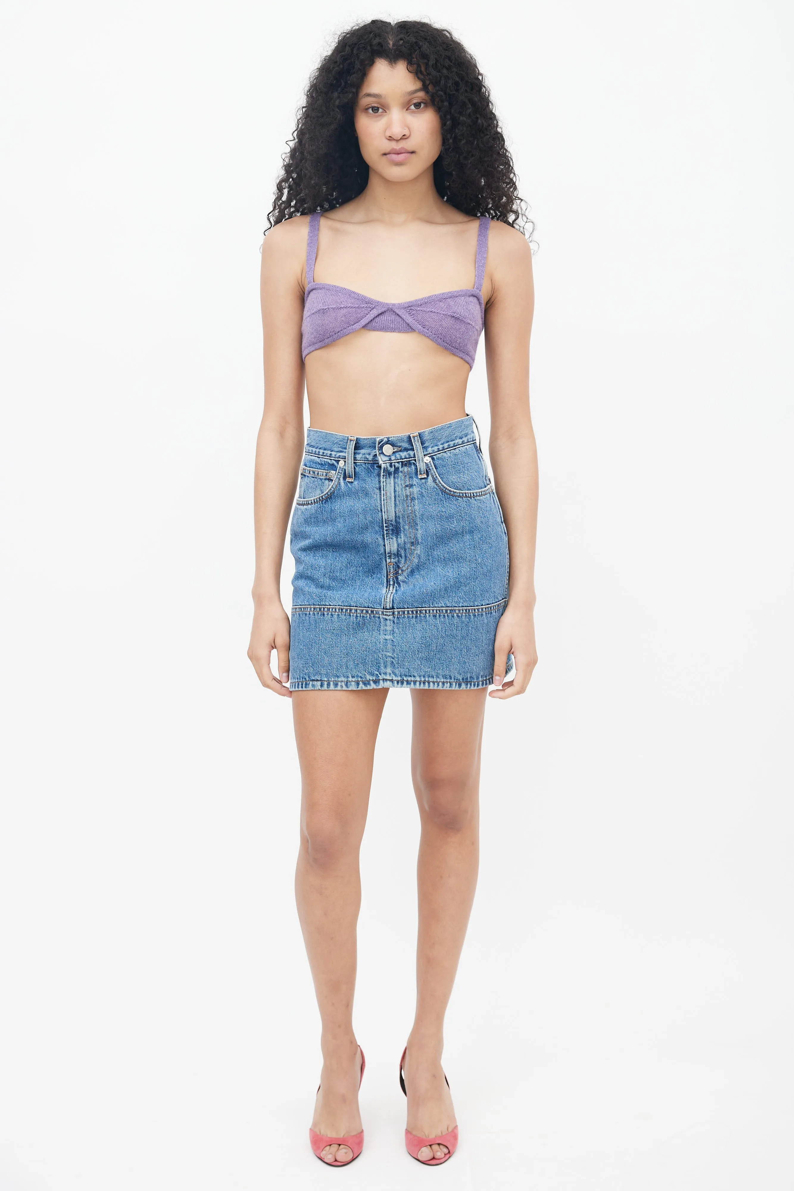 Purple Cashmere Eda Bralette